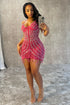 Headlines Pearls and Diamonds Tank Mini Dress